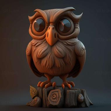 3D model Macroocula brothersi (STL)